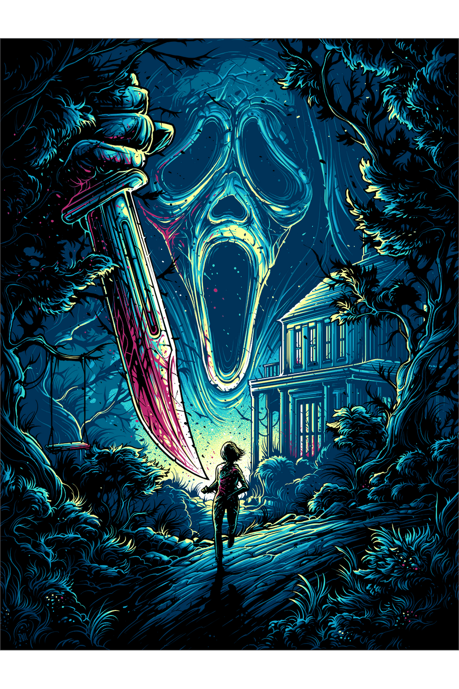 "Do You Like Scary Movies" by Dan Mumford