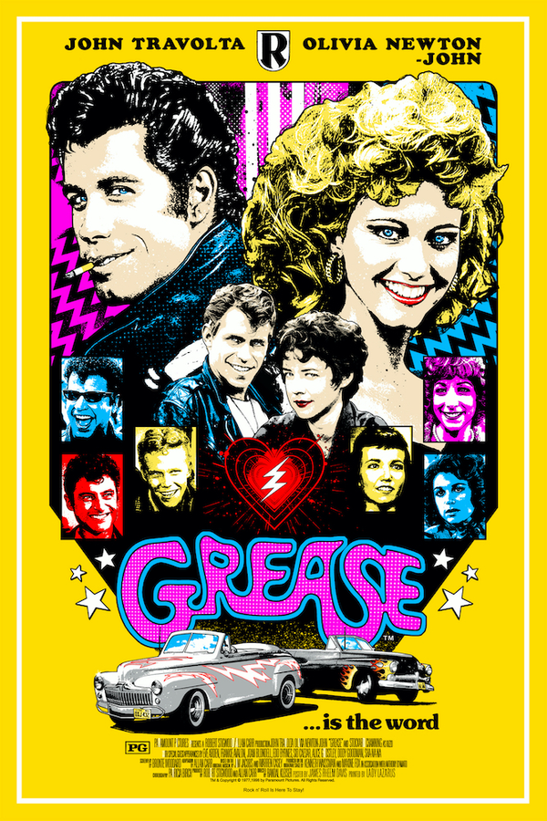Grease The Movie Poster grease-the-movie-poster