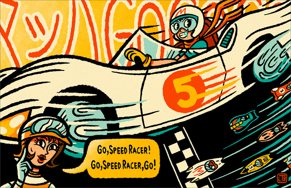 Go, Speed Racer! - Cool Cars / Cartooning [Book]