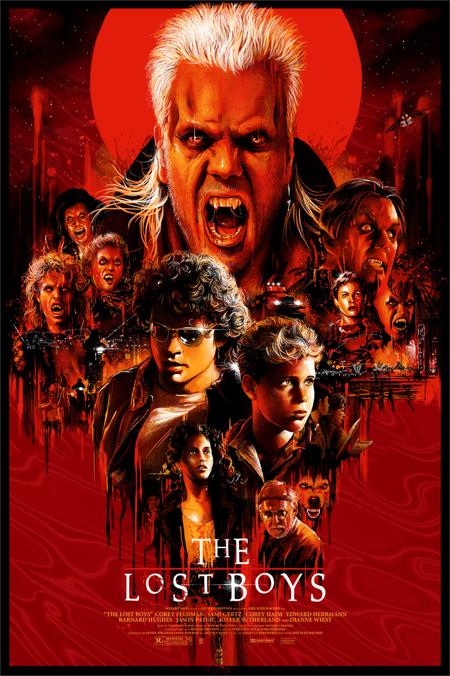 "Be One of Us" Red Foil Variant by Vance Kelly