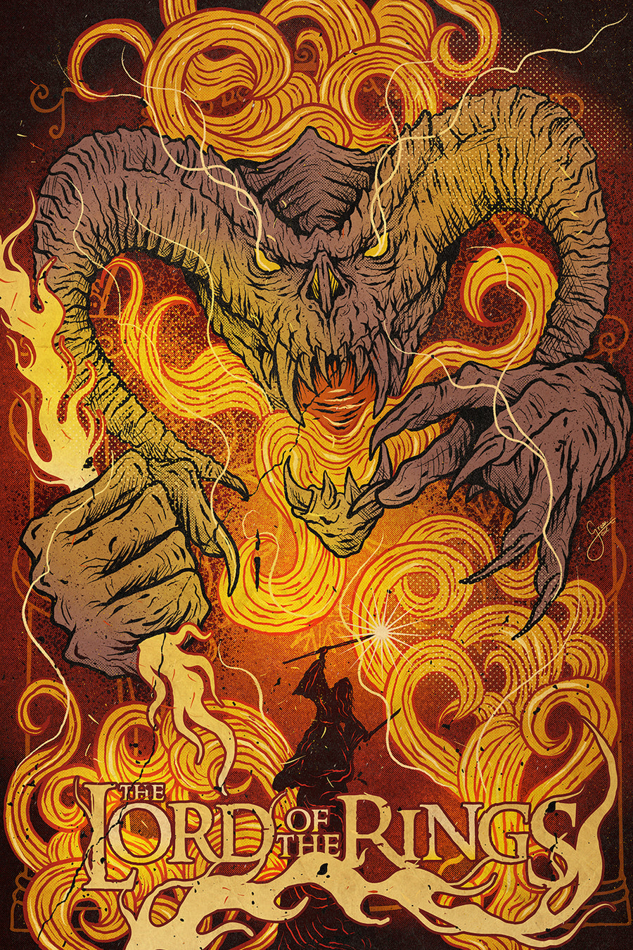 "The Flame of Udûn" by Anderson Green Devil