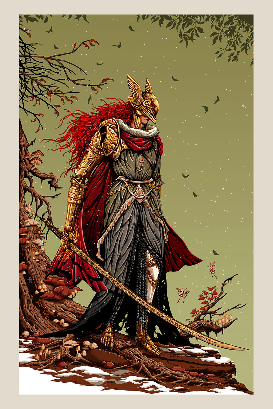 "Malenia Blade of Miquella" by Brad Dunlop