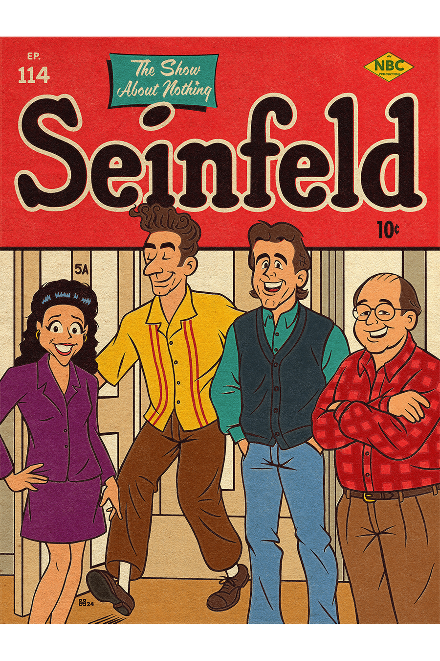 "Hey, Jughead. Hi, Archie. Veronica. Mr. Weatherbee." by Haddon McKinney