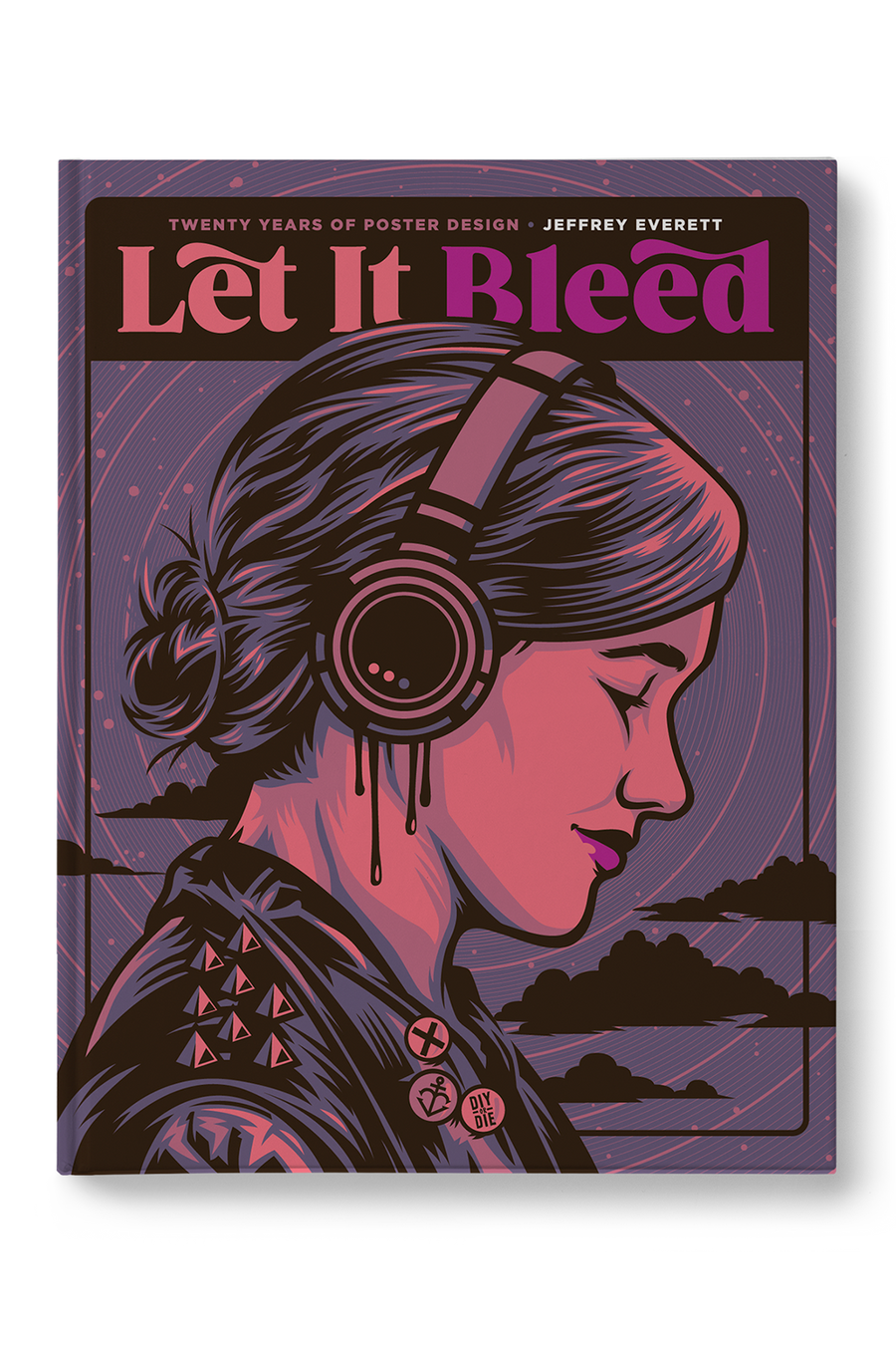 "Let It Bleed - 20 Years of Concert Poster Design" Book by Jeffrey Everett - Rockets Are Red