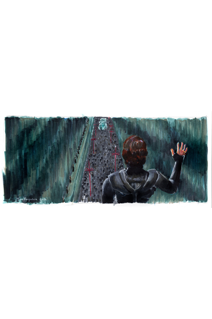 "The Sleeper has Awakened (green)" by Jim Ferguson