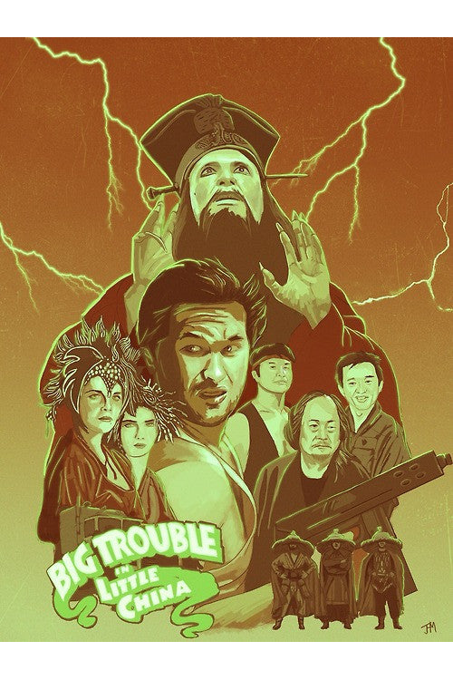 極希少/WORK OF ART系/メロハーAOR◆GENEROUS MEN Big Trouble in Little China
