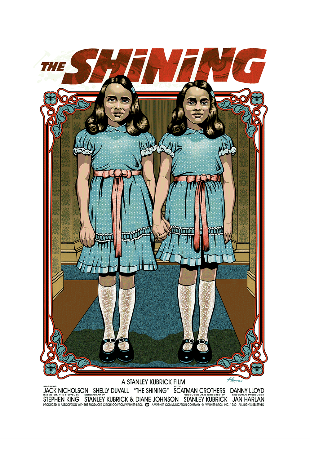 blue dress for baby girl The Grady Twins