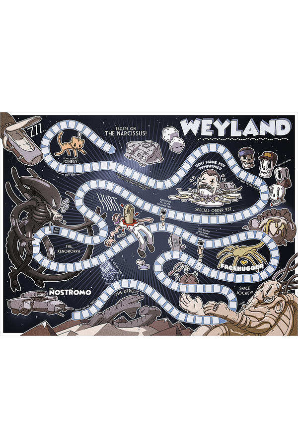 "WEYLAND A WeylandYutani Game" by Luke Harrington Hero Complex Gallery