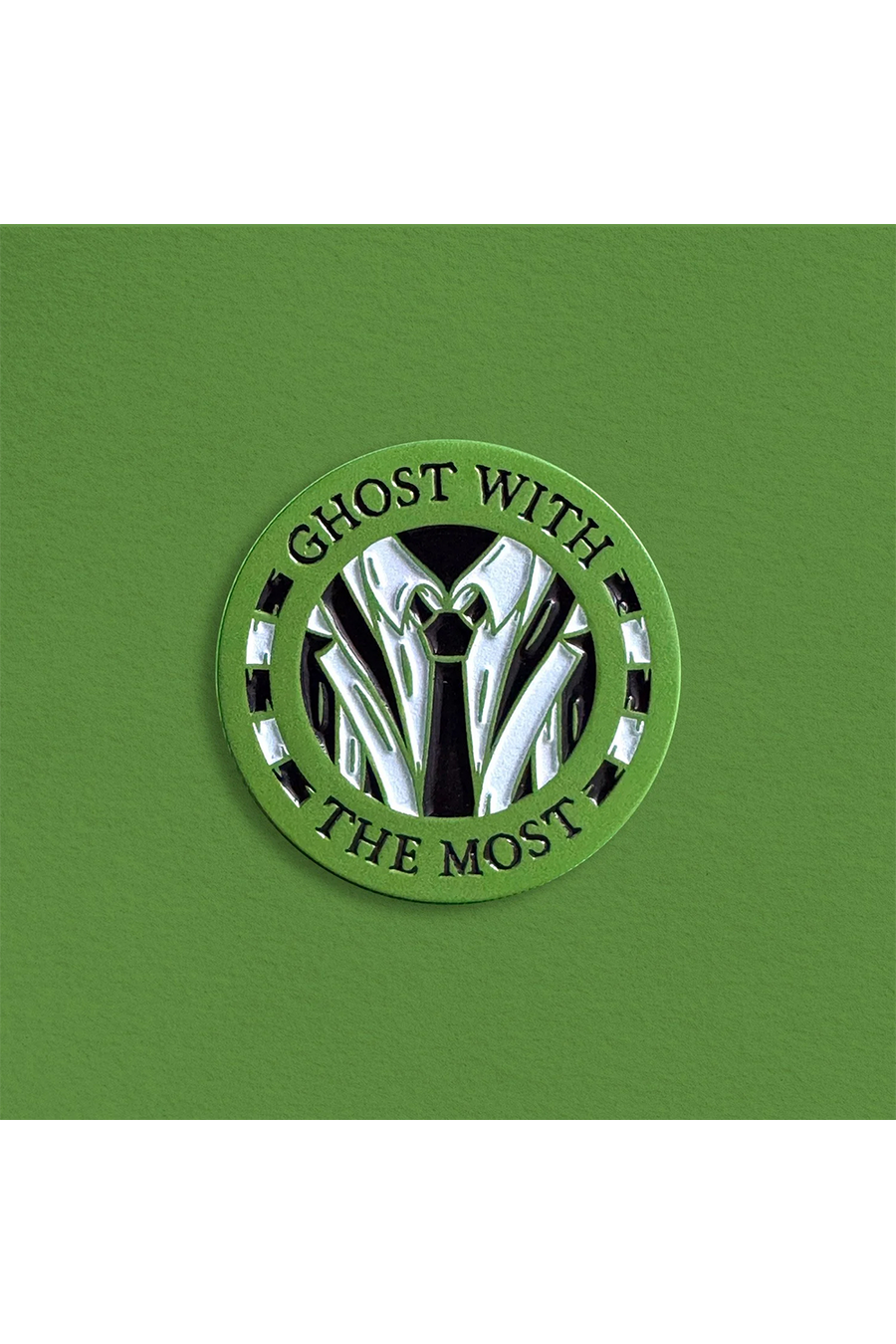 "Ghost with the Most" Pin by MacGuffin Goods