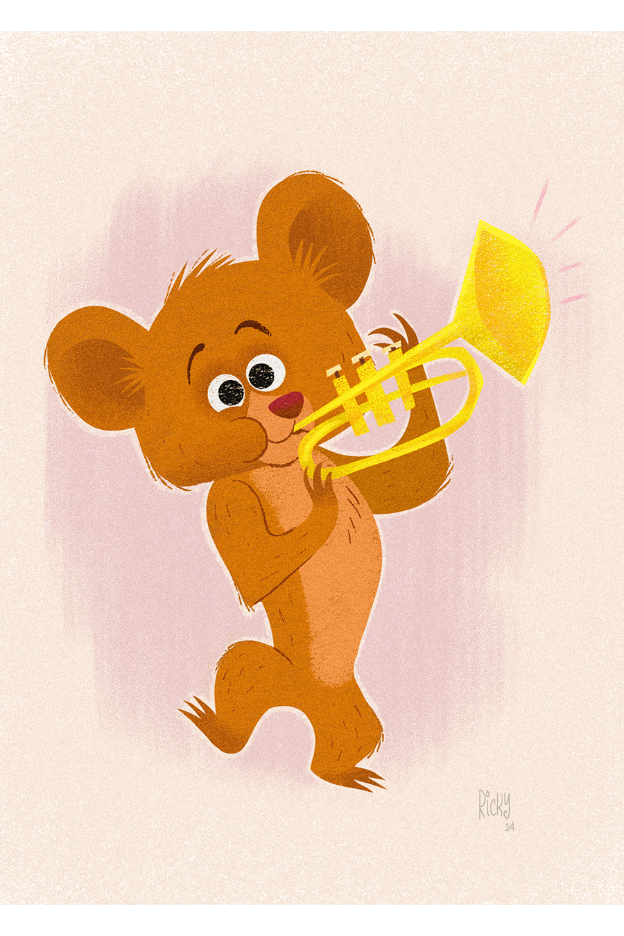 "L is for Little Bear" by Ricky De Los Angeles