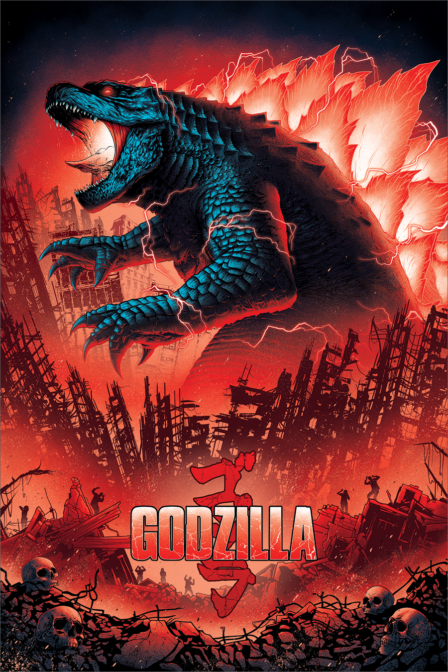 "Nothing on Earth is its equal...a creature without fear." Large Variant by Sam Mayle