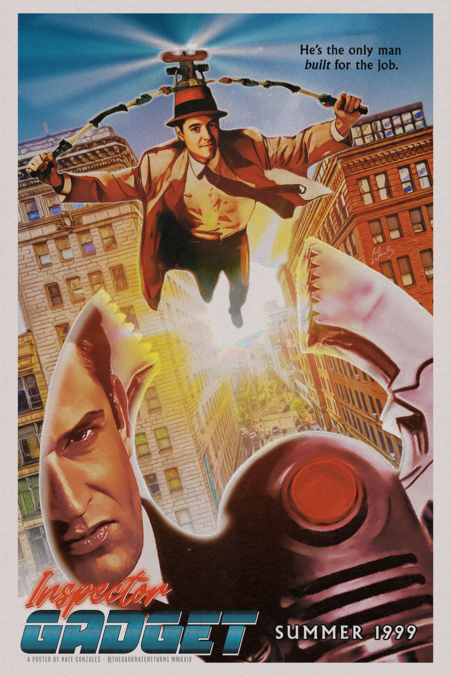 "Go-Go Gadget '99" by Nate Gonzales - The Dark Nate Returns
