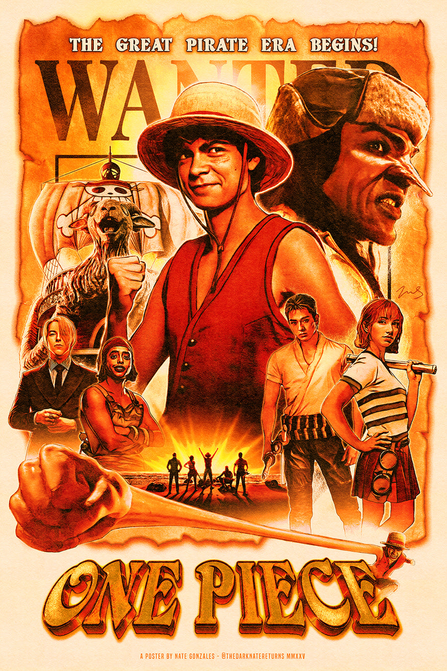 "The Great Pirate Era Begins!" by The Dark Nate Returns - Nate Gonzales