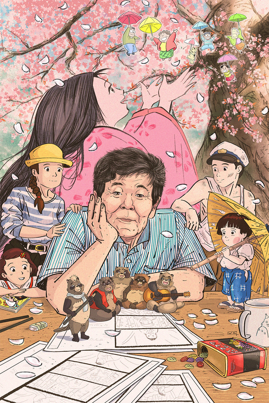 "The Masters of Studio Ghibli - Isao Takahata" by Wagner Diesel