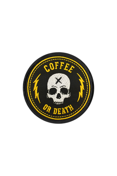 "Coffee or Death" Patch by Matthew Johnson