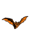 877. "Orange Bat" Pin by Matthew Johnson