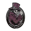 876. "Gentleman Ghost Purple" Pin by Matthew Johnson