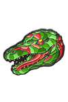 860. "Gator Head Green Head" Pin by Matthew Johnson