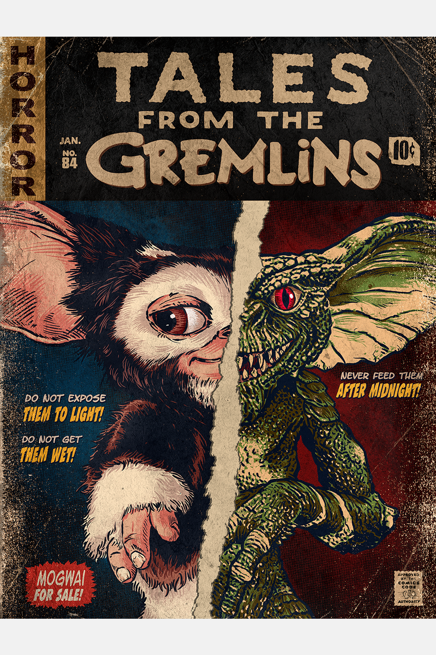 "Never Feed It After Midnight" by 12sketches