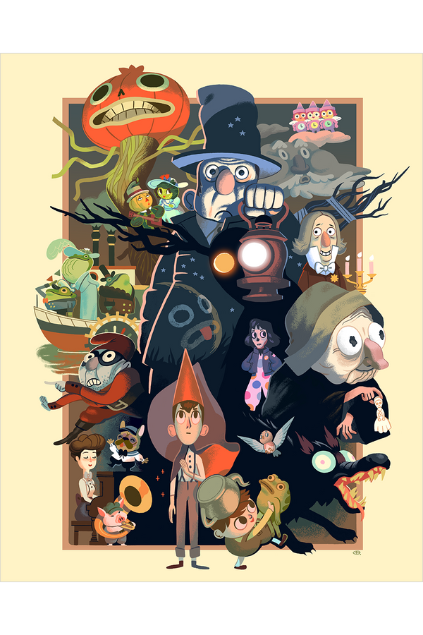 Over the garden wall wallpaper discount