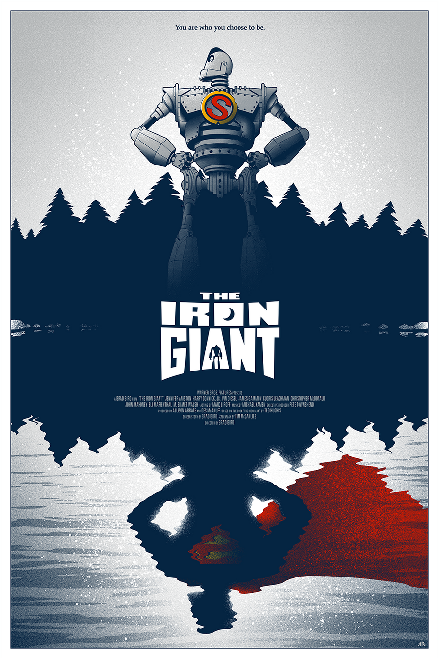 "You Are Who You Choose To Be" Screen Print Variants - by Adam Rabalais