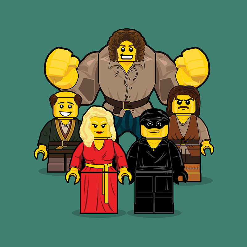 "LEGO Group 3 Princess Bride" by Dan Shearn - Hero Complex Gallery