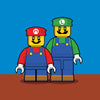 "LEGO Mario Bros" by Dan Shearn - Hero Complex Gallery
