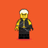 "LEGO Billy Idol" by Dan Shearn - Hero Complex Gallery
