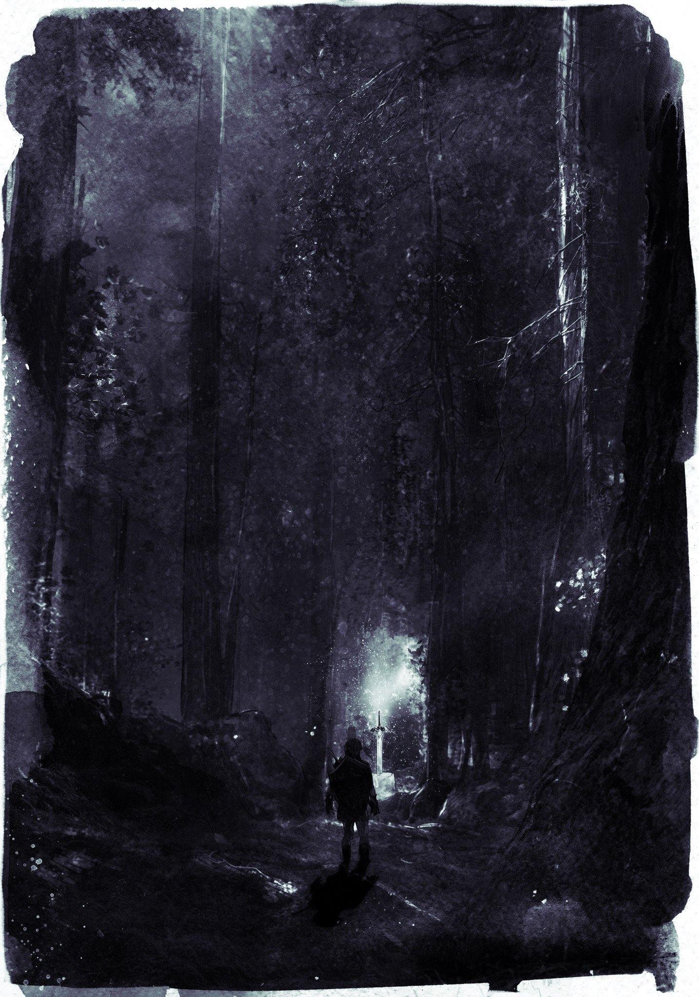 絵画 Zeldam SR2000 #001 Lost Woods
