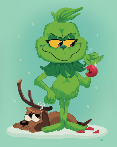 "You're a Mean One Mr. Grinch" by Erin Hunting