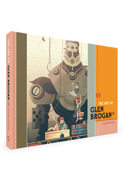 "The Art of Glen Brogan" Second Edition Book
