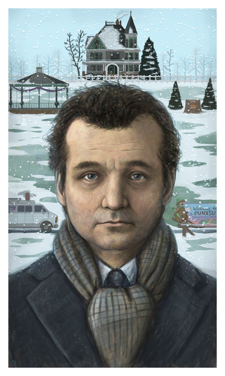 Starring Bill Murray as...Phil Connors by Matthew Rabalais - Hero Complex Gallery