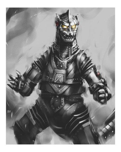 "Mechagodzilla Rises!" by Huy "WeeArts" Dinh - Hero Complex Gallery