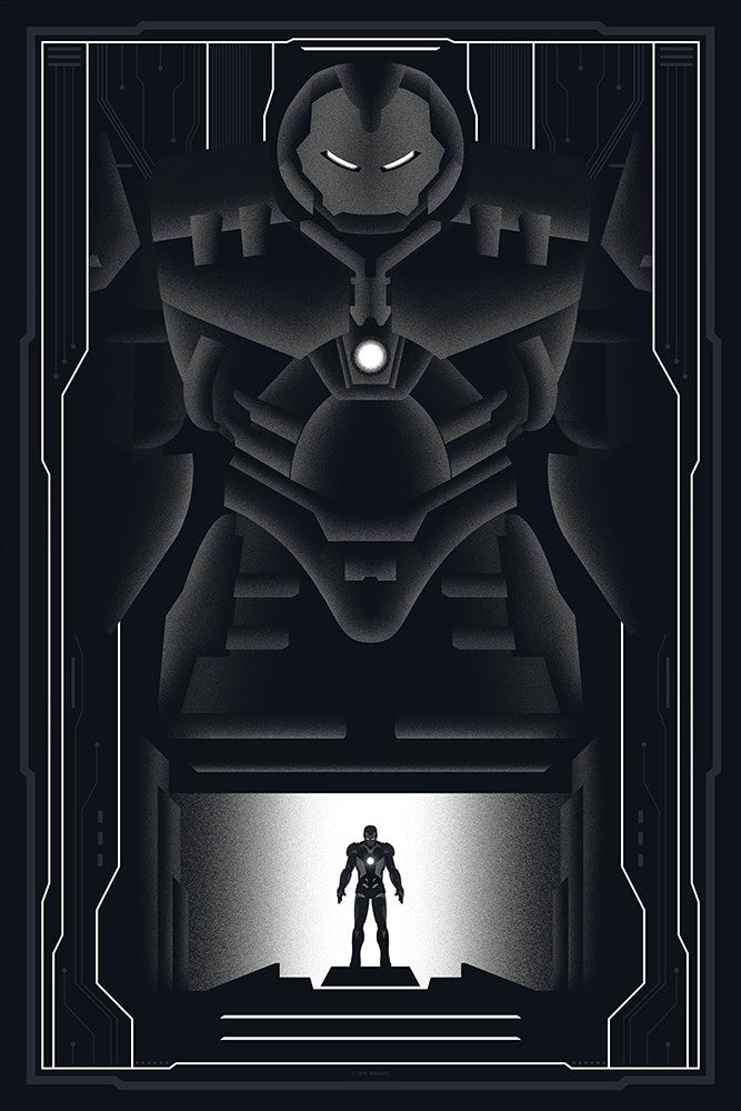 "Hulkbuster - Past / Present" by SPACEMAN / Khoa Ho - Hero Complex Gallery