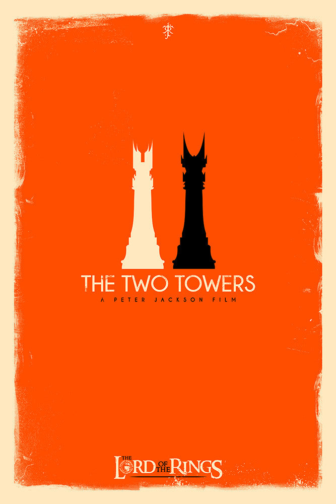 lord of the rings two towers poster