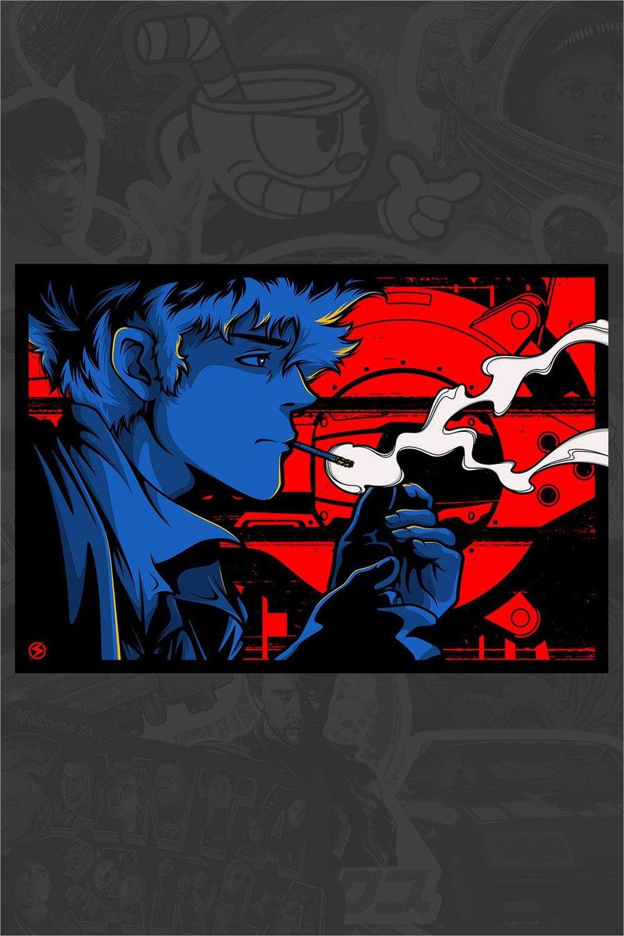 "Let's Jam" Sticker by Salvador Anguiano - Hero Complex Gallery