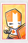"Orange Knight" by Drawntworks
