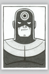 "Defenders Sketch Card Series: Bullseye" by Doug LaRocca - Hero Complex Gallery