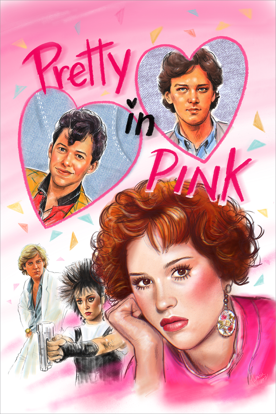 "She is Pretty in Pink" by Suspiria Vilchez