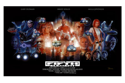 "Fifth Element" Title Variant by Nick Runge - Hero Complex Gallery
 - 2