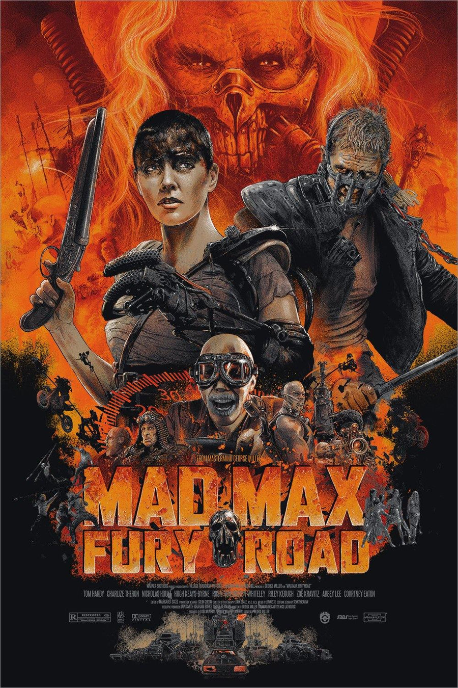 "The Future Belongs To The Mad" by Vance Kelly - Hero Complex Gallery