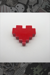 060. "Red 8-Bit Heart" Pin by Dare to Dream Flair - Hero Complex Gallery
