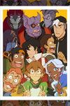 "Voltron Photobooth" by Eugene Lee - Hero Complex Gallery