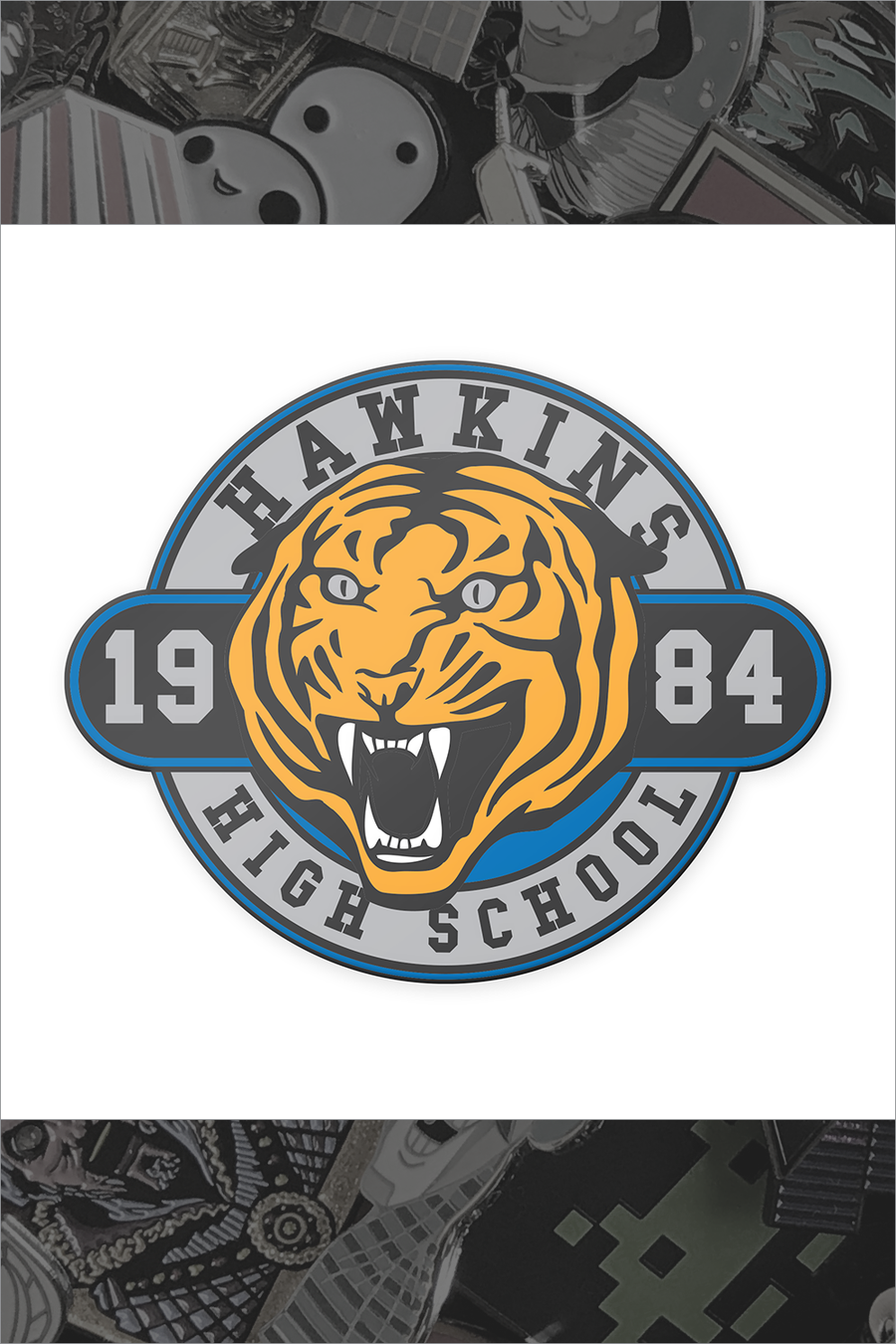662. "Hawkins High School" Pin by Rhys Cooper - Hero Complex Gallery