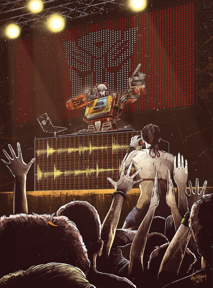 "DJ Blaster" by JP Valderrama - Fresh Doodle - Hero Complex Gallery