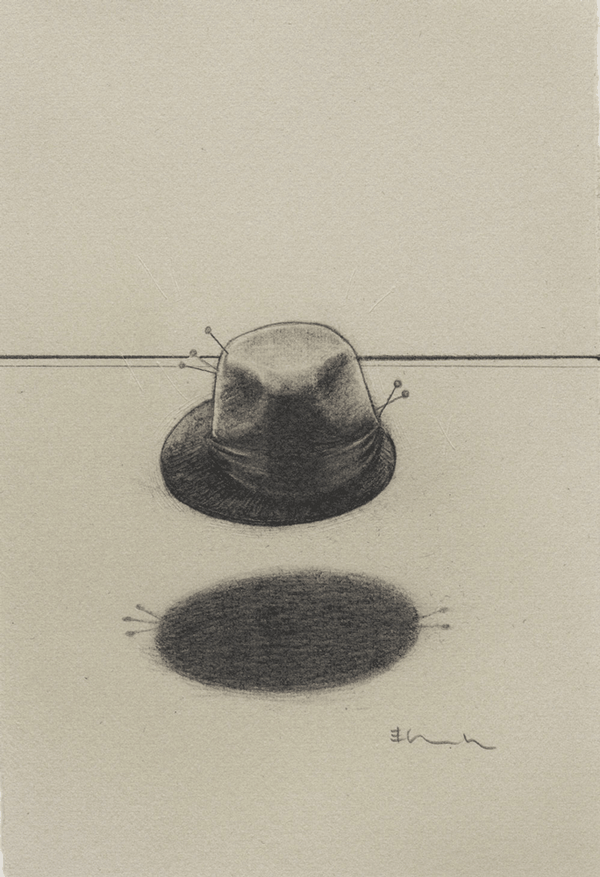 "Throw One’s Hat Into The Ring no. 1" by Eric M Hancock Hero Complex