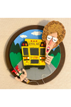 03. "Napoleon Dynamite Bus" Wooden Splinterpunk Art by Steve Casino