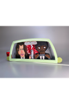 07. "Pulp Fiction Car" Wooden Splinterpunk Art by Steve Casino