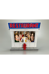 08. "Seinfeld Diner" Wooden Splinterpunk Art by Steve Casino