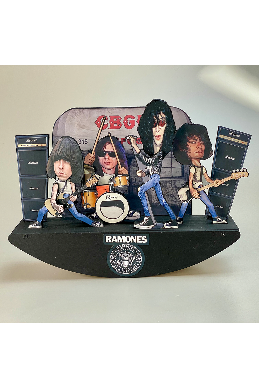 11. "Ramones Rocker" Toy by Steve Casino